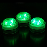 Green Submersible LED Lights (Pack of 6pcs) Free Shipping 